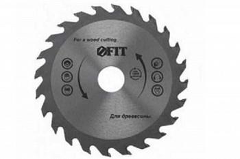 Диск пильный 140*20*24Тдерево /FIT 37713 (1)