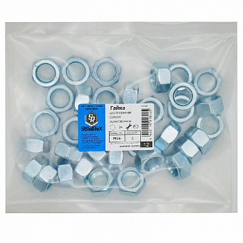Гайка оцинкованная М16 DIN 934 (1упак=1кг) /SteelRex