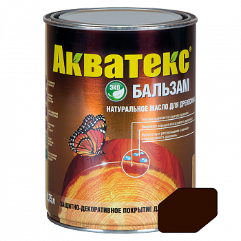 Акватекс-бальзам  0,75л Палисандр  (натуральное масло для древесины) /Рогнеда (6)
