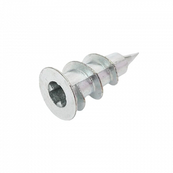 Дюбель для ГКЛ "DRIVA" 15х29мм, металлический, со сверлом /Krep-komp (100)
