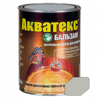 Акватекс-бальзам  0,75л Иней (натуральное масло для древесины) /Рогнеда (6)