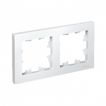 Рамка двойная ATLAS DESIGN белый /Systeme Electric ATN000102