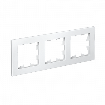 Рамка тройная ATLAS DESIGN белый /Systeme Electric ATN000103