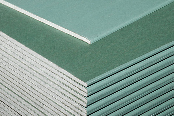 ГКЛ влагостойкий  9,5*1200*2500мм (ГСП-Н3) /KNAUF /Кнауф (72)