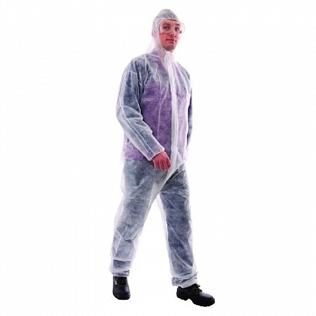 Комбинезон защитный для малярных работ, 30г/м2, 165-185см, XL Каспер /Комус 1316389 (50/1)