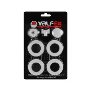Комплект монтажный c 2-мя кронштейнами  3 4 ,  д радиатора  Valfex AD-1002 3 4