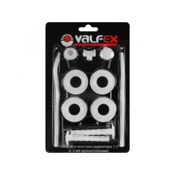 Комплект монтажный c 2-мя кронштейнами  1 2 ,  д радиатора  Valfex AD-1002 1 2