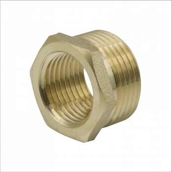 Переходник футорка 1/2"-3/4" ВН/НР латунь /LEXLINE РК 0702-В_ (10/1)