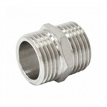Ниппель 1/2" НР/НР латунь /STI 00000000810 (1)