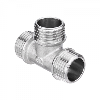 Тройник переходной 3/4*1/2*3/4" НР/НР/НР /AQUALINK (80/10)